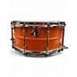 Used Pork Pie 6.5X14 ALUMINUM Orange Drum thumbnail