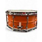 Used Pork Pie 6.5X14 ALUMINUM Orange Drum