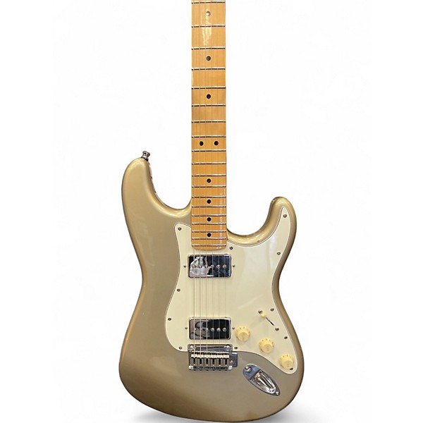Used Fender Player Stratocaster CHAMPAGNE Solid Body Electric Guitar