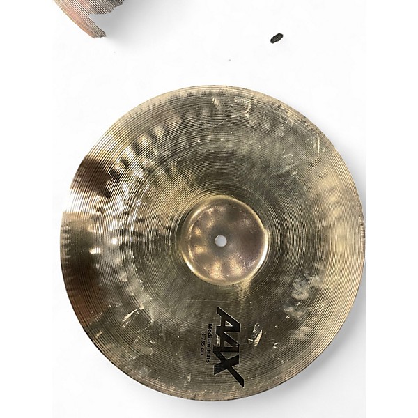 Used SABIAN 14in AAX MEDIUM HIHATS Cymbal