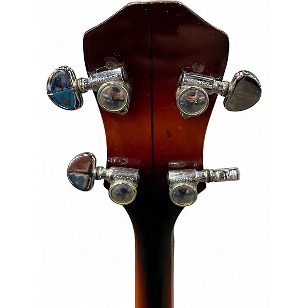 Vintage 1960s Vega SS-5 Folklore Natural Banjo