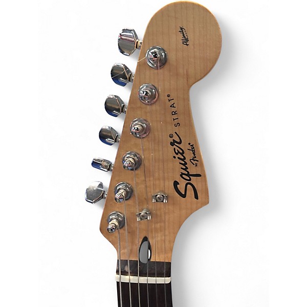 Used Squier Affinity Stratocaster Cherry Solid Body Electric Guitar