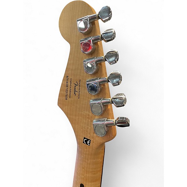 Used Squier Affinity Stratocaster Cherry Solid Body Electric Guitar