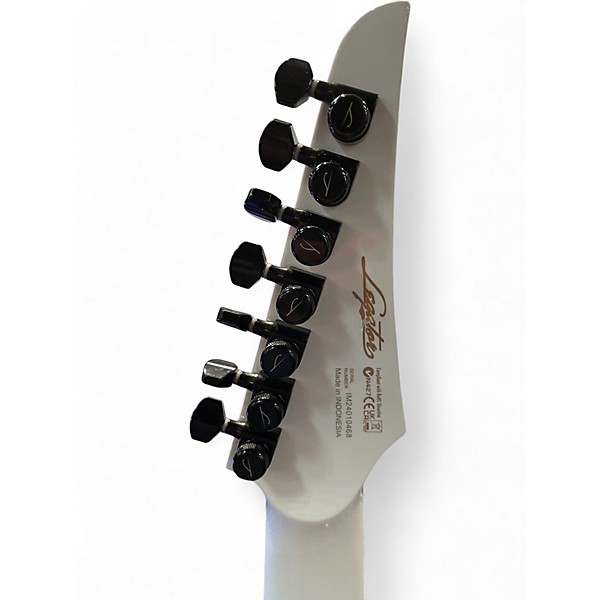 Used Legator Ninja N7 Slaughter Blood Splatter Slaughter Solid Body Electric Guitar