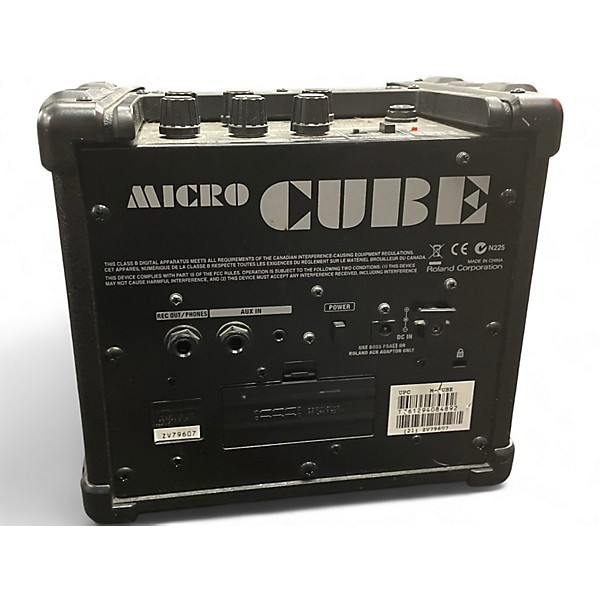 Used Roland Micro Cube Guitar Combo Amp