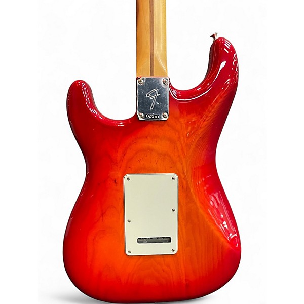 Used Fender Player II Stratocaster Ash Aged Cherry Burst Solid Body Electric Guitar