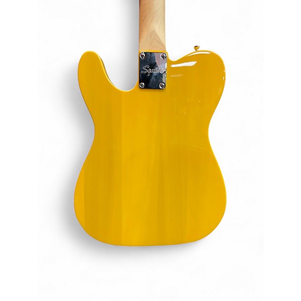 Used Squier Sonic Telecaster Butterscotch Blonde Solid Body Electric Guitar