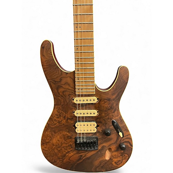 Used Ibanez SEW761MCW Natural Solid Body Electric Guitar