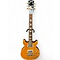 Used 2008 Gibson Les Paul Standard Double Cut Trans Amber Solid Body Electric Guitar thumbnail