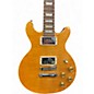 Used 2008 Gibson Les Paul Standard Double Cut Trans Amber Solid Body Electric Guitar