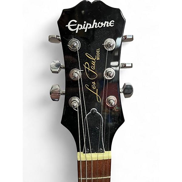 Used Epiphone Studio LT 2 Tone Sunburst Solid Body Electric Guitar