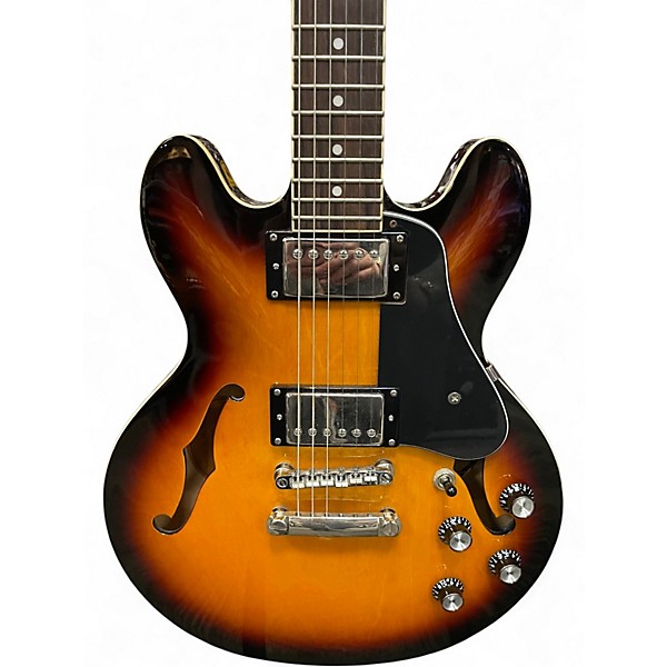 Used Epiphone ES339 Vintage Sunburst Hollow Body Electric Guitar