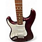 Used Fender Standard Stratocaster Crimson Solid Body Electric Guitar