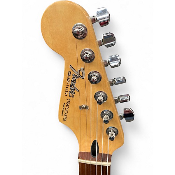 Used Fender Standard Stratocaster Crimson Solid Body Electric Guitar