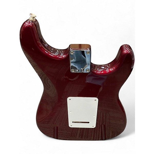 Used Fender Standard Stratocaster Crimson Solid Body Electric Guitar