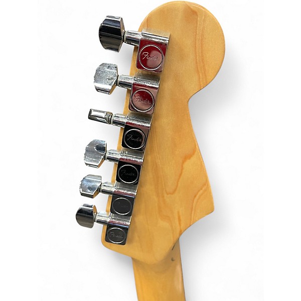 Used Fender Standard Stratocaster Crimson Solid Body Electric Guitar