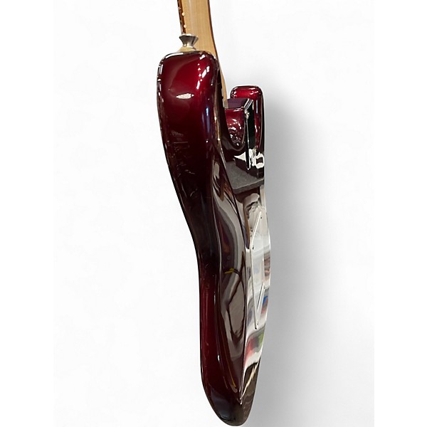 Used Fender Standard Stratocaster Crimson Solid Body Electric Guitar