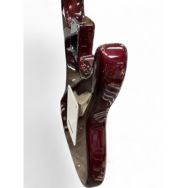 Used Fender Standard Stratocaster Crimson Solid Body Electric Guitar