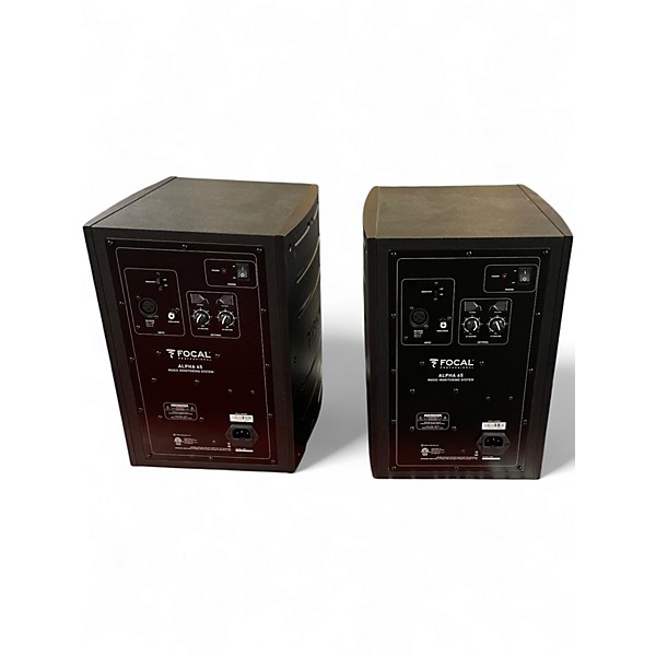 Used Focal Alpha 65 Pair Powered Monitor