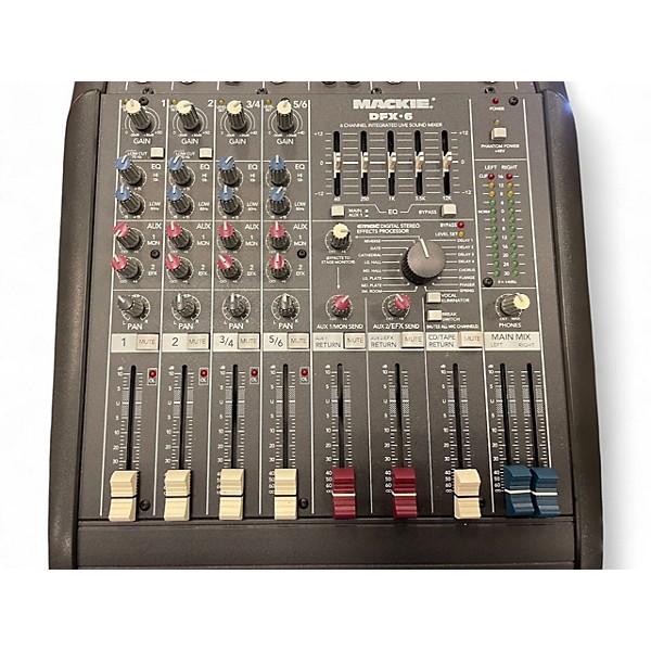 Used Mackie DFX6 Unpowered Mixer