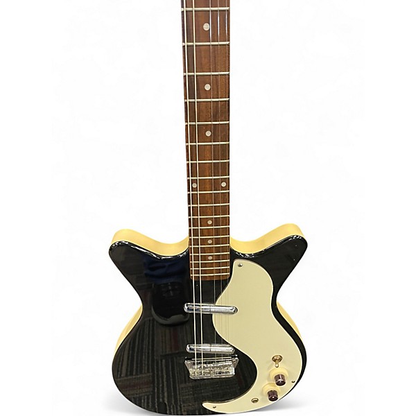 Used Danelectro Stock '59 Black Solid Body Electric Guitar