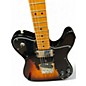 Used Squier Telecaster Custom Tobacco Sunburst Solid Body Electric Guitar