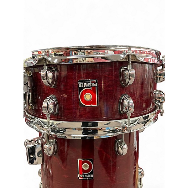 Used Premier 5 Piece XPK Birch Shells Cherry Drum Kit