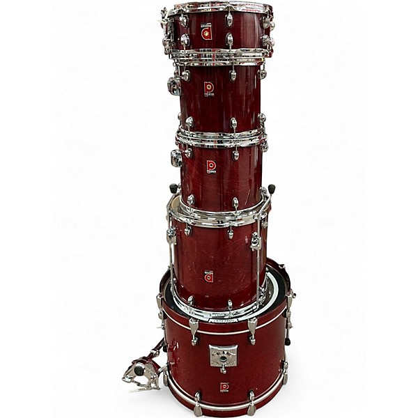 Used Premier 5 Piece XPK Birch Shells Cherry Drum Kit
