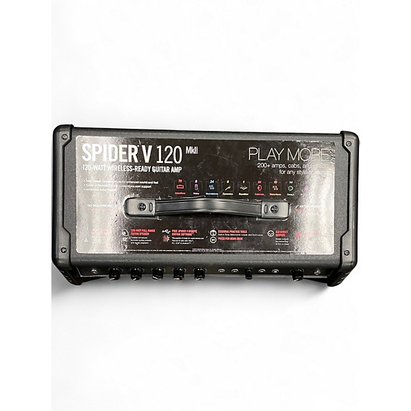 Used Line 6 Spider V 120 1x12 Guitar Combo Amp
