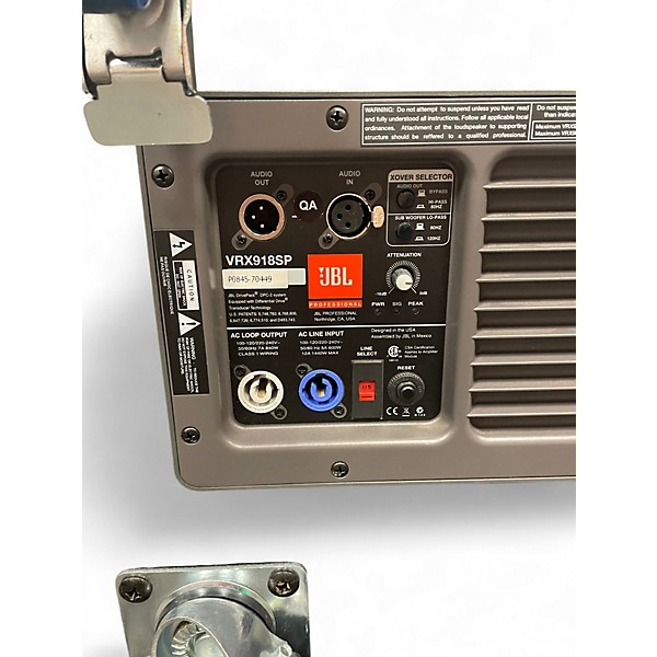 Used JBL VRX918SP Powered Subwoofer