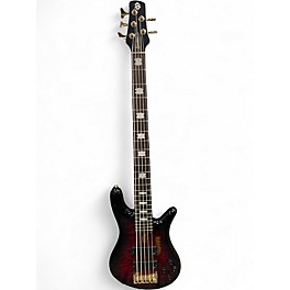 Used Spector Icon NS2 Black Cherry Gloss Electric Bass Guitar