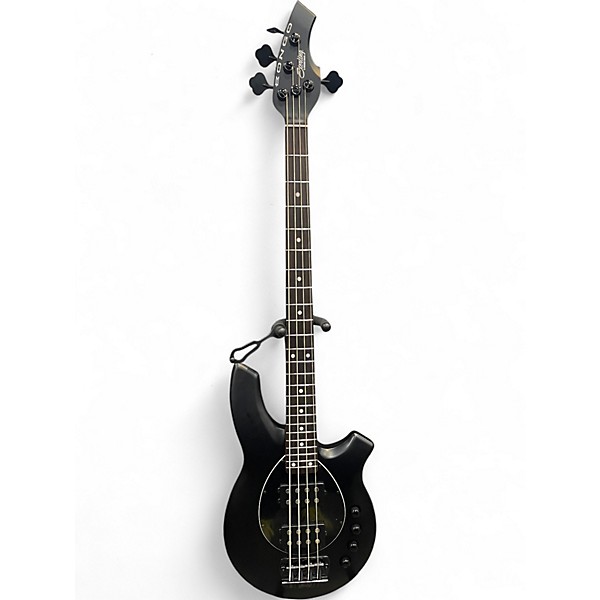 Used Sterling by Music Man Bongo 4 Stealth Black Electric Bass Guitar