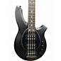 Used Sterling by Music Man Bongo 4 Stealth Black Electric Bass Guitar