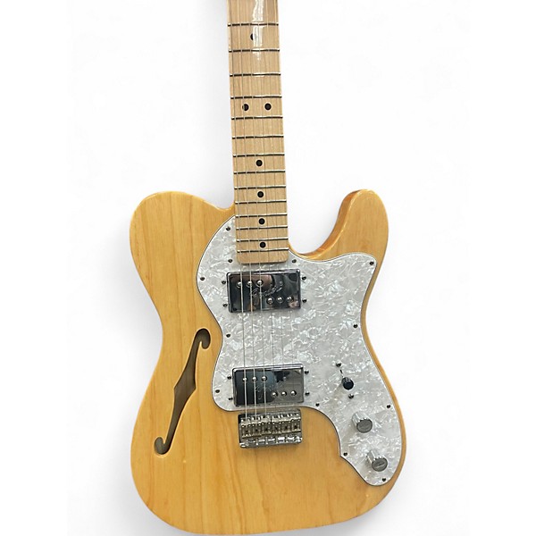 Used Fender Classic Series '72 Telecaster Thinline Natural Hollow Body Electric Guitar