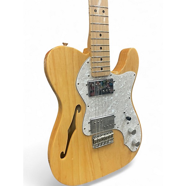 Used Fender Classic Series '72 Telecaster Thinline Natural Hollow Body Electric Guitar