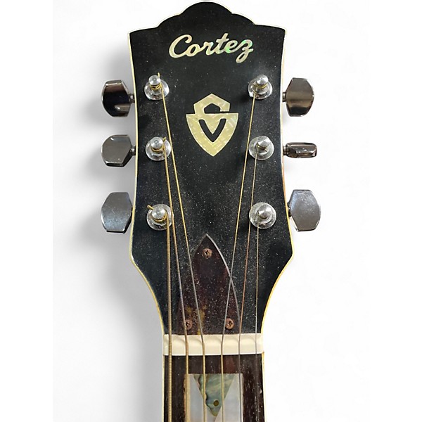Used 1970s Cortez JG-6700 Natural Acoustic Guitar