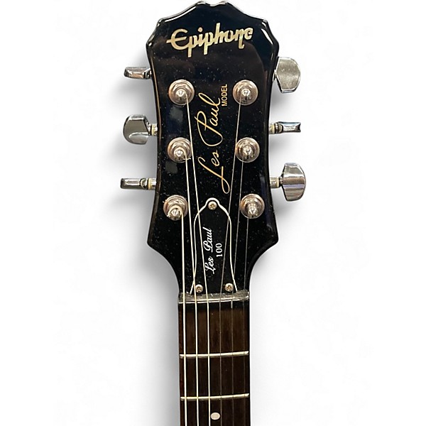 Used Epiphone Les Paul 100 Bolt On 2 Color Sunburst Solid Body Electric Guitar