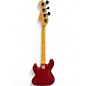 Used Squier Affinity Jazz Bass Red Electric Bass Guitar