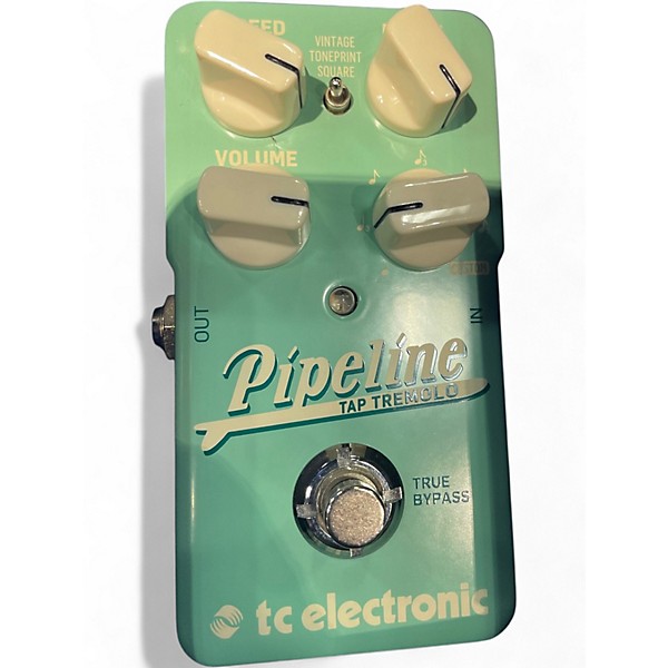 Used TC Electronic Pipeline Tap Tremolo Effect Pedal