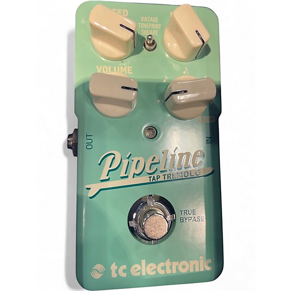 Used TC Electronic Pipeline Tap Tremolo Effect Pedal