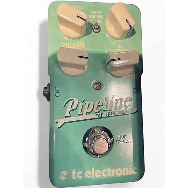 Used TC Electronic Pipeline Tap Tremolo Effect Pedal