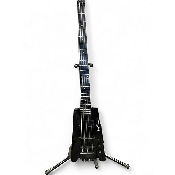 Used Steinberger XT25 Spirit 5 String Black Electric Bass Guitar