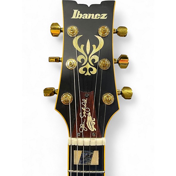 Used Ibanez JSM20 Black Hollow Body Electric Guitar