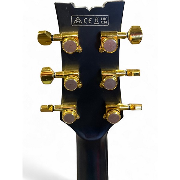 Used Ibanez JSM20 Black Hollow Body Electric Guitar