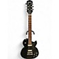 Used Epiphone Les Paul Classic Ebony Solid Body Electric Guitar thumbnail