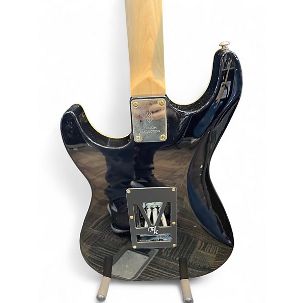 Used Michael Kelly DOUBLE CUTAWAY SPALTED MAPLE Solid Body Electric Guitar