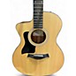 Used Taylor 114CE Left Handed Natural Acoustic Electric Guitar