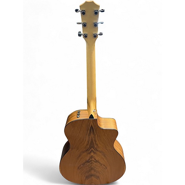 Used Taylor 114CE Left Handed Natural Acoustic Electric Guitar