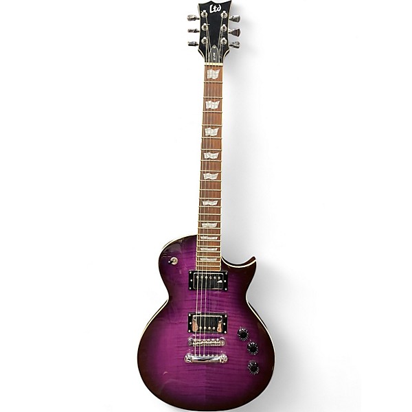 Used ESP LTD EC256 Purple Solid Body Electric Guitar
