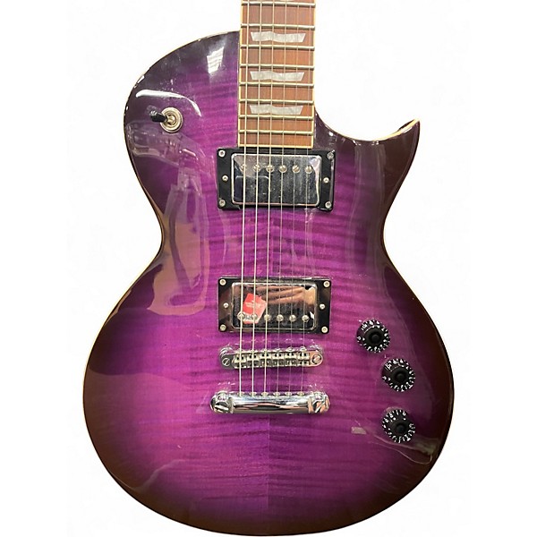 Used ESP LTD EC256 Purple Solid Body Electric Guitar